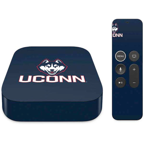 University of Connecticut UConn Logo Apple TV Skin